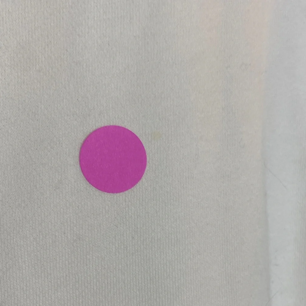 Nike White Pullover Cowl neck with Black Swoosh, Size XSmall Oversized